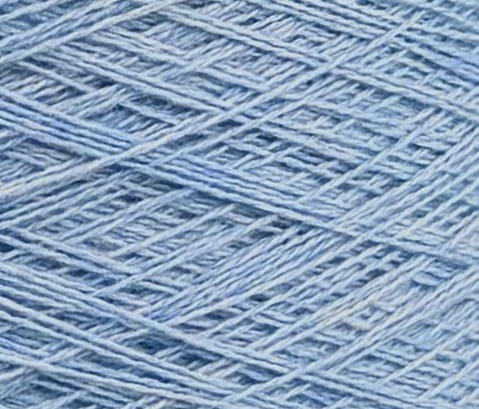 Botto Poala Art. Camargue 2/15 – Merino Supergeelong Garn col. 1756 Hellblau Mélange